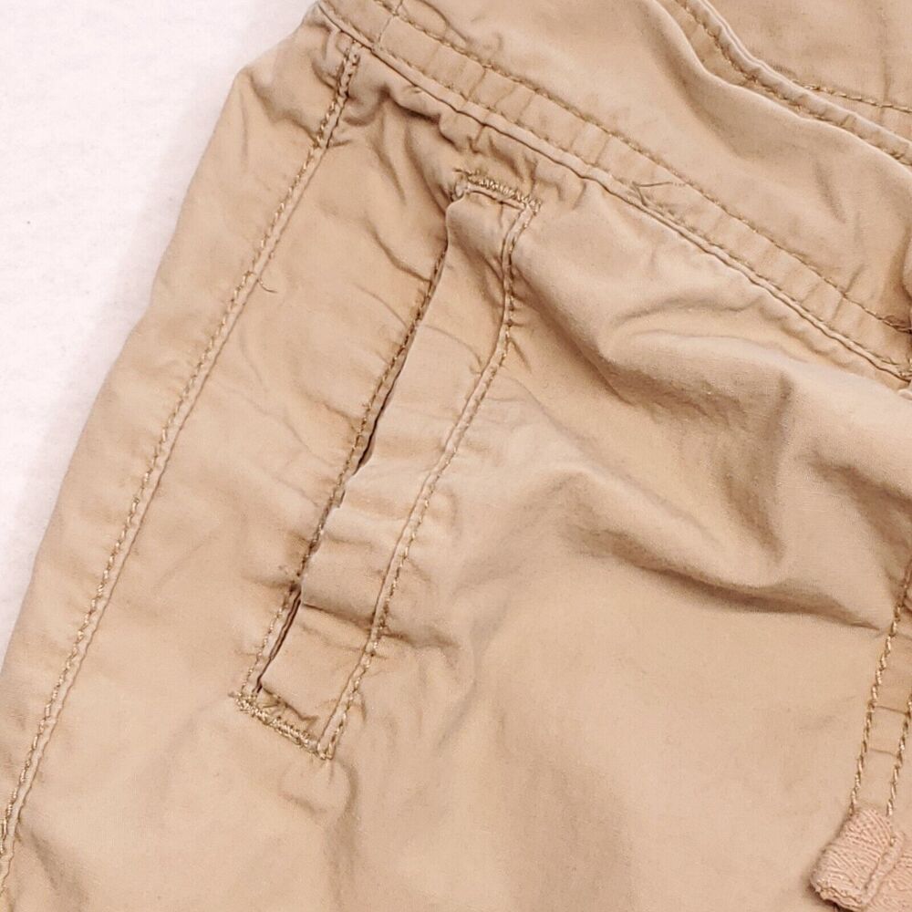 Mossimo Supply Co Button Zip Casual Chino Short Shorts Womens Size 7 Beige - Picture 4 of 8